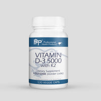 Thumbnail for Vitamin D3 5000 with K2 * Prof Health Products Supplement - Conners Clinic