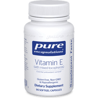 Thumbnail for Vitamin E (Natural) 90 gels * Pure Encapsulations Supplement - Conners Clinic