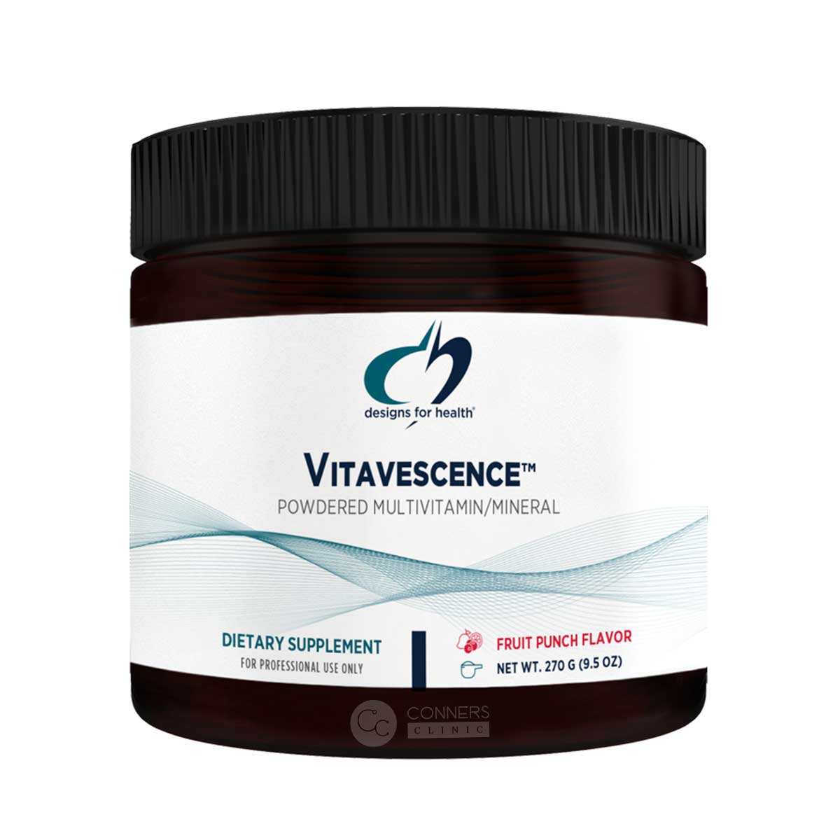Vitavescence - 279 gm Powder - Fruit Punch Flavor Designs for Health Supplement - Conners Clinic