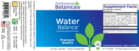 Thumbnail for WATER BALANCE (60C) Biotics Research Supplement - Conners Clinic