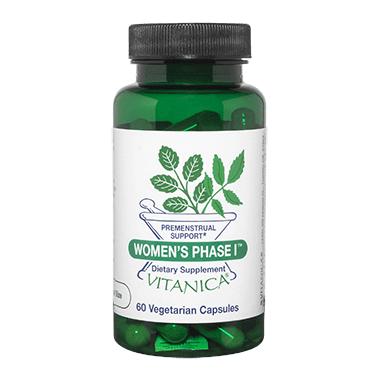 Women’s Phase I™ 60 Capsules Vitanica Supplement - Conners Clinic