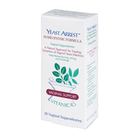 Thumbnail for Yeast Arrest 28 Suppositories Vitanica Supplement - Conners Clinic