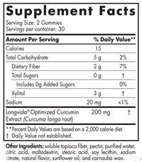 Thumbnail for Zero Sugar Curcumin Gummies 60 Gummies Nordic Naturals Supplement - Conners Clinic