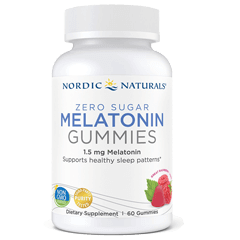 Zero Sugar Melatonin Gummies 60 Gummies Nordic Naturals Supplement - Conners Clinic