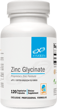 Thumbnail for Zinc Glycinate  - 120 Capsules Xymogen Supplement - Conners Clinic