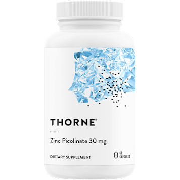 Zinc Picolinate 30 mg 60 caps Thorne Supplement - Conners Clinic