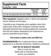 Thumbnail for ZN-ZYME FORTE (100T) Biotics Research Supplement - Conners Clinic